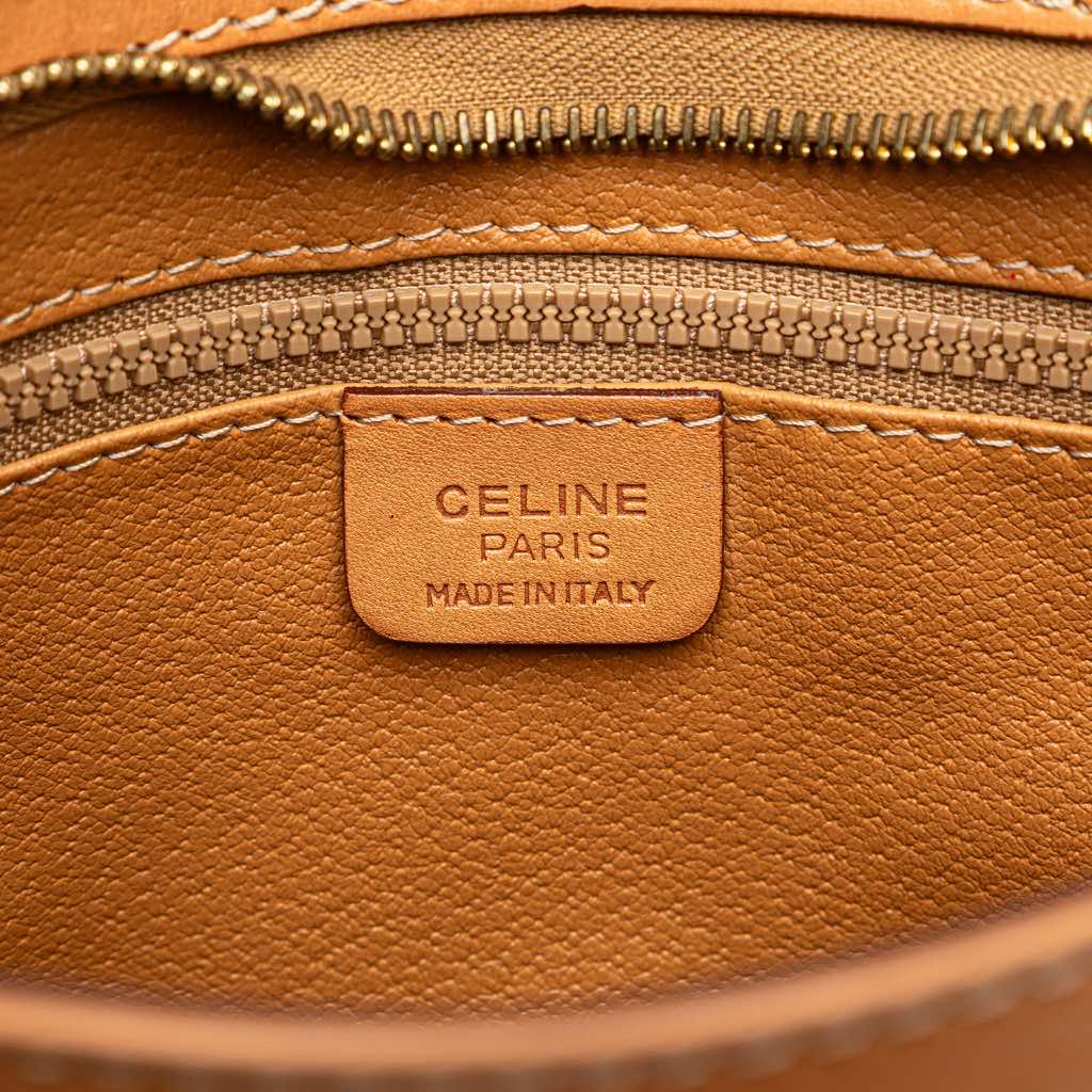 Celine Macadam Coated Canvas Clutch - 5