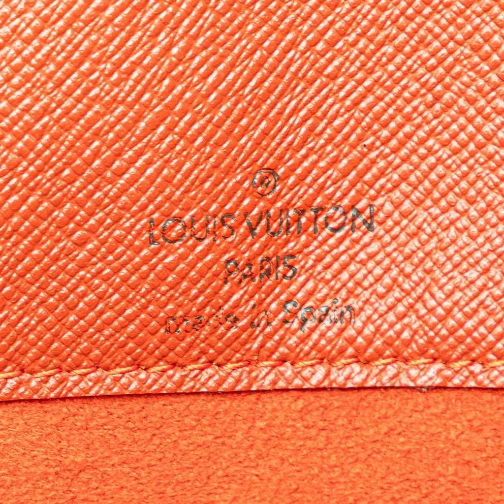 Louis Vuitton Damier Ebene Musette Tango Long Strap Brown Canvas Good - Box View