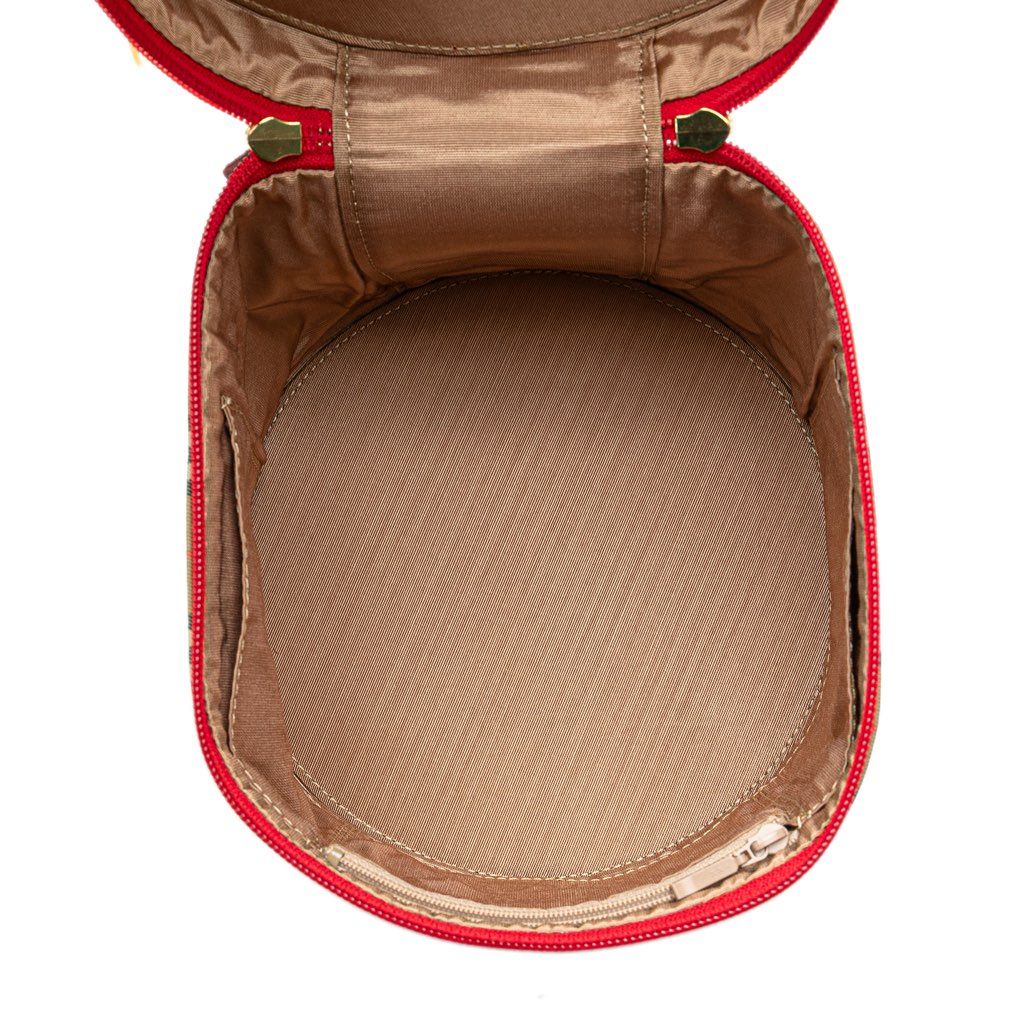 Burberry Haymarket Check Canvas Vanity Bag - 4