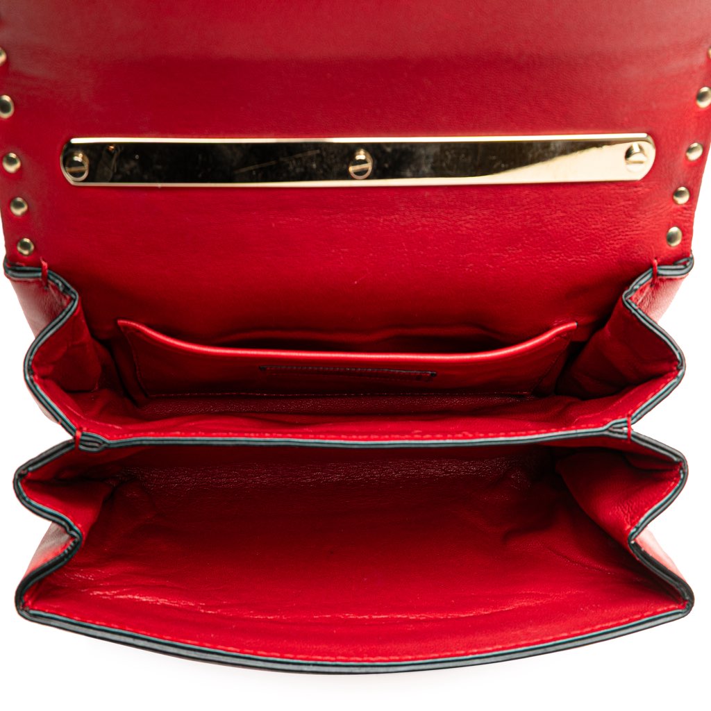 Valentino Nappa All Over Stud Va Va Voom Clutch on Chain - 4