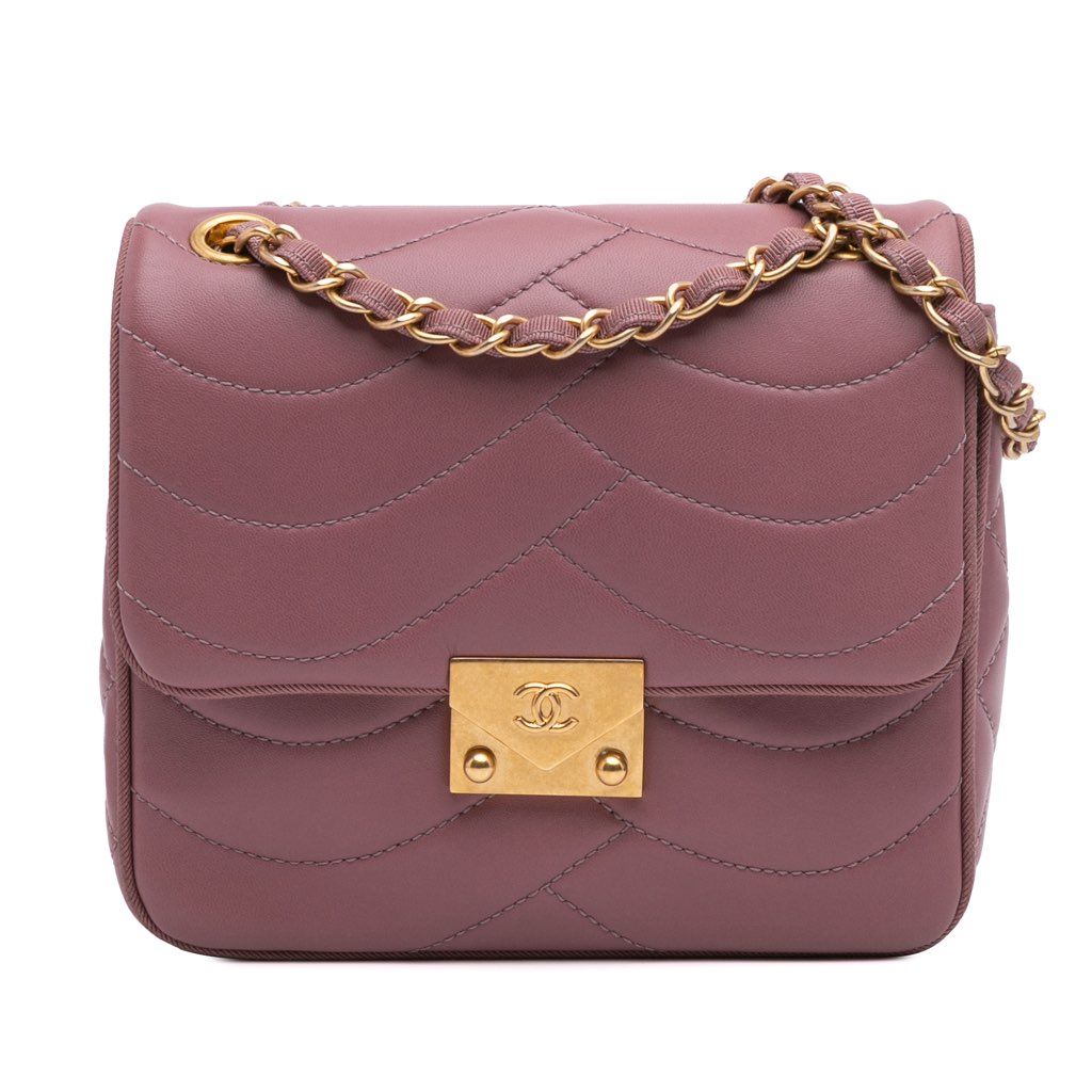Chanel Paris Seoul Mini Lambskin Pagoda Single Flap