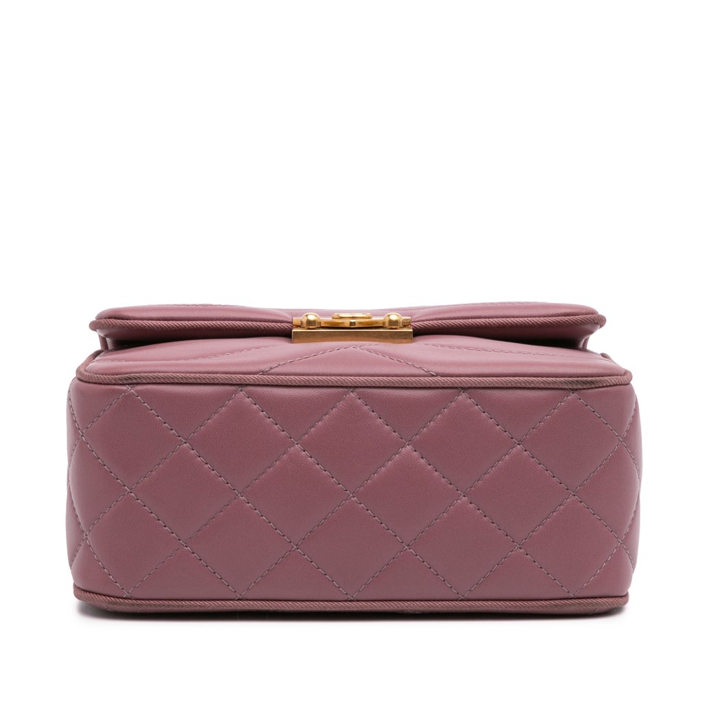 Chanel Paris Seoul Mini Lambskin Pagoda Single Flap - Image 6