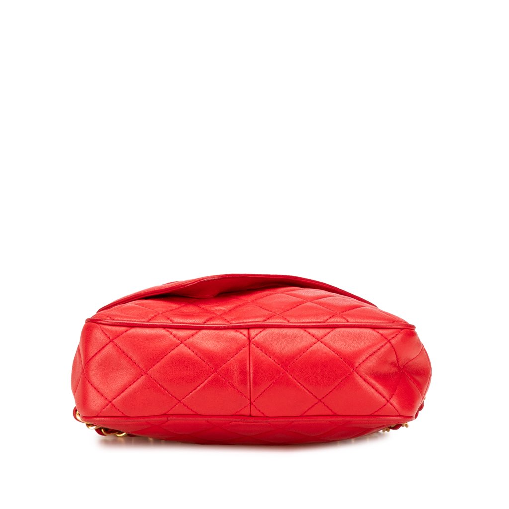 Chanel CC Quilted Lambskin Tassel Camera Bag - 3