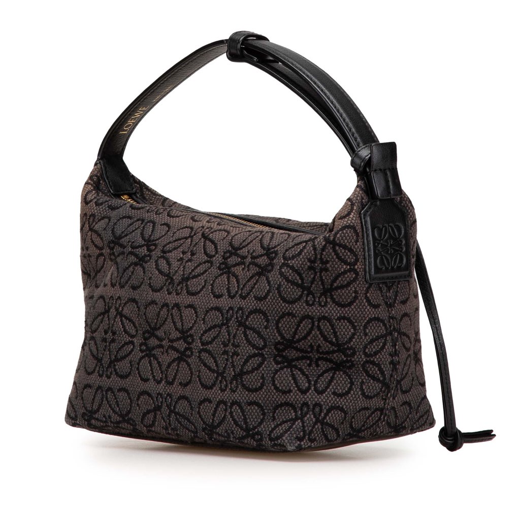 Loewe Small Anagram Canvas Cubi Bag - 2