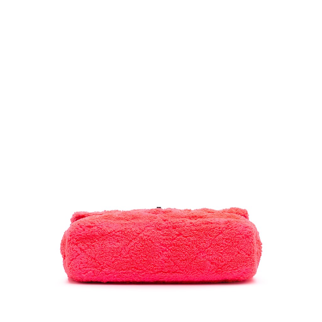 Chanel Medium Quilted Terry Cloth Coco Beach Flap - 3