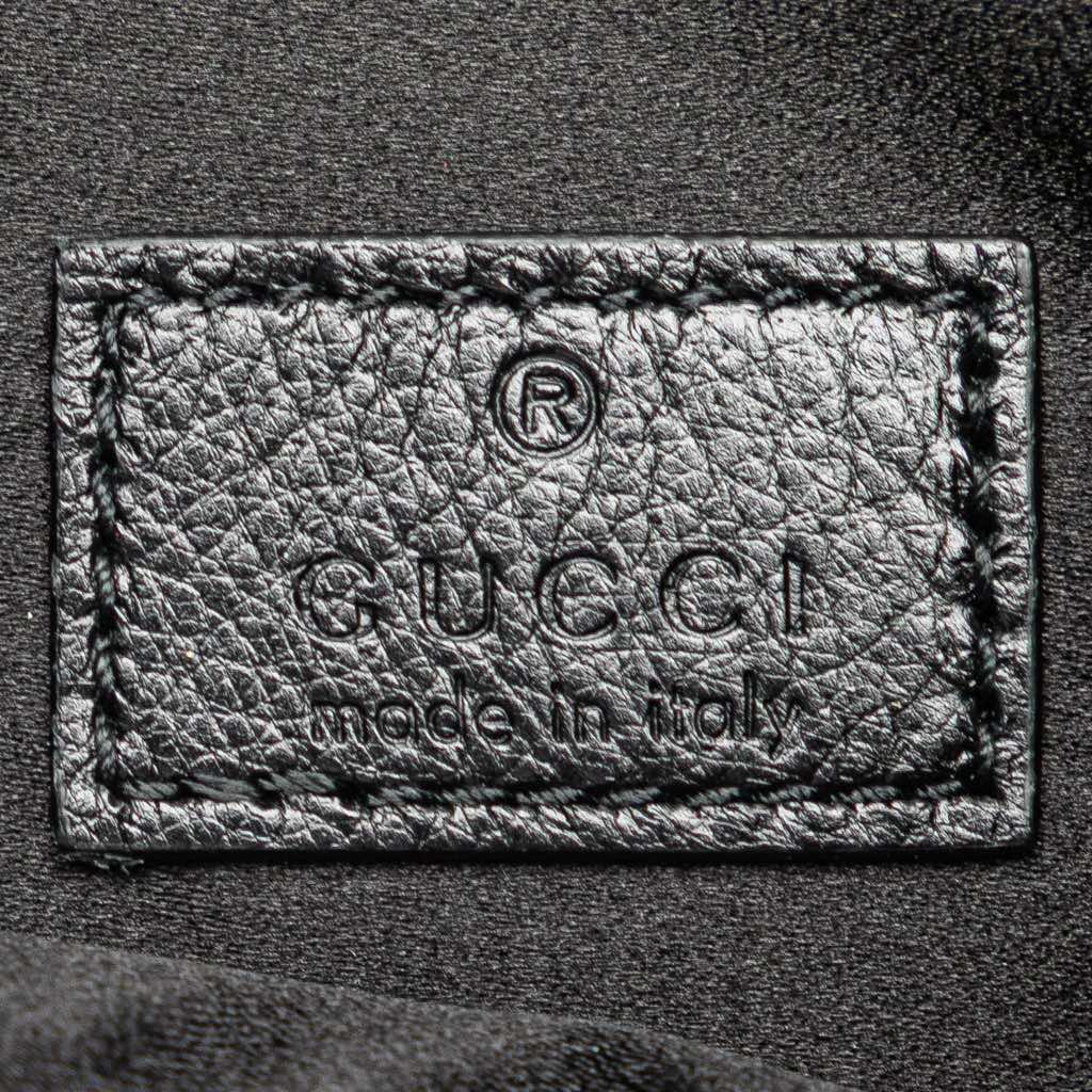 Gucci Small GG Denim Horsebit Slim Hobo - 5