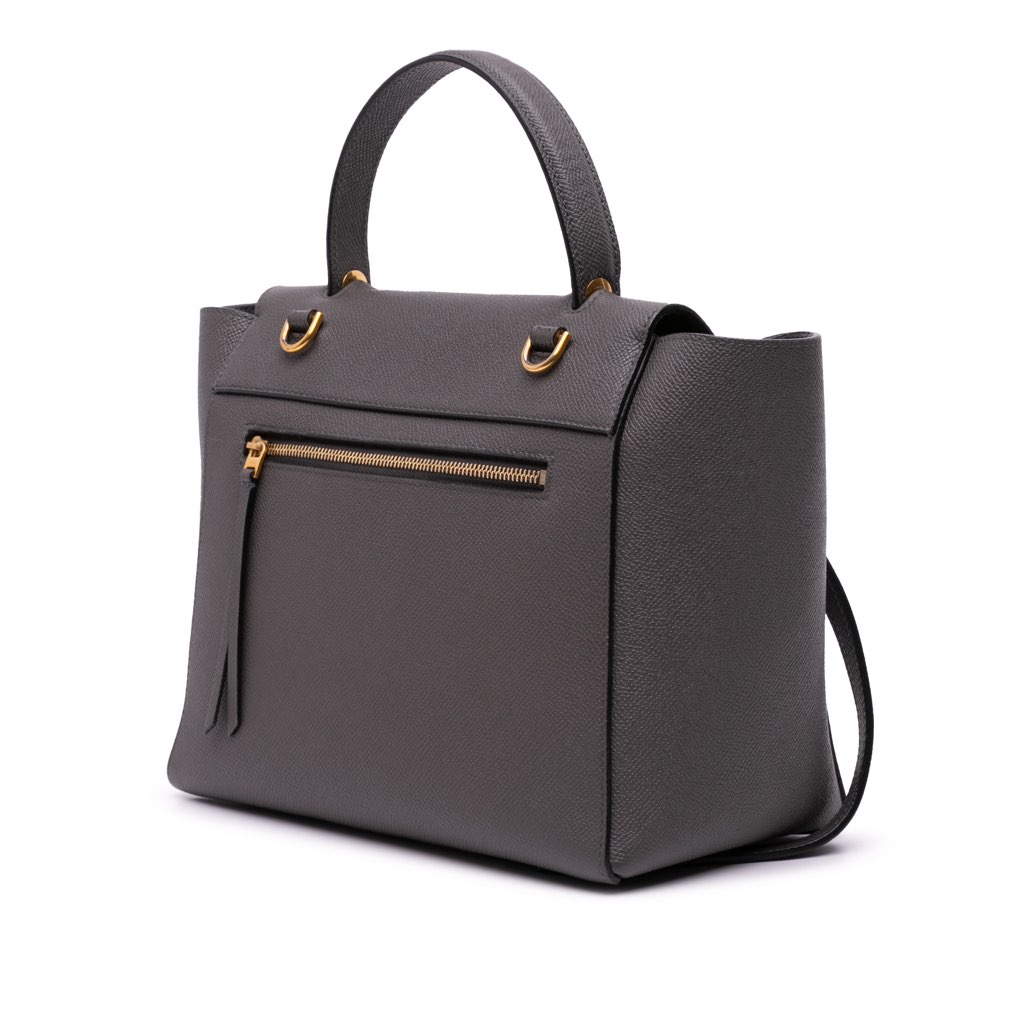 Celine Micro Grained Calfskin Belt Bag - 2