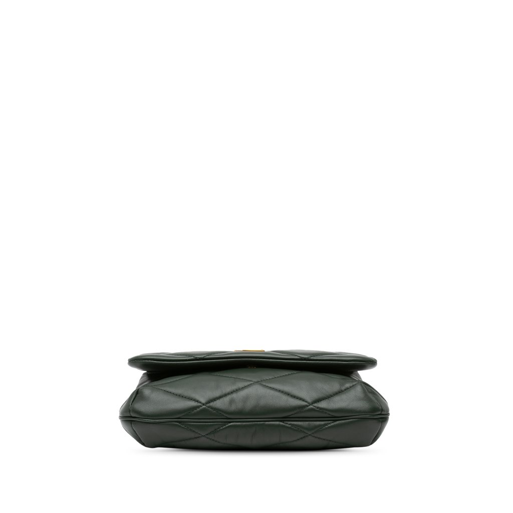 Saint Laurent Quilted Lambskin Le 57 Diamond Shoulder Bag - Image 6