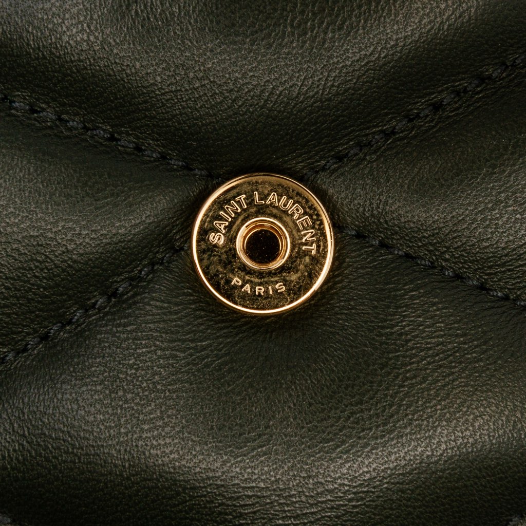 Saint Laurent Quilted Lambskin Le 57 Diamond Shoulder Bag - Detail 1