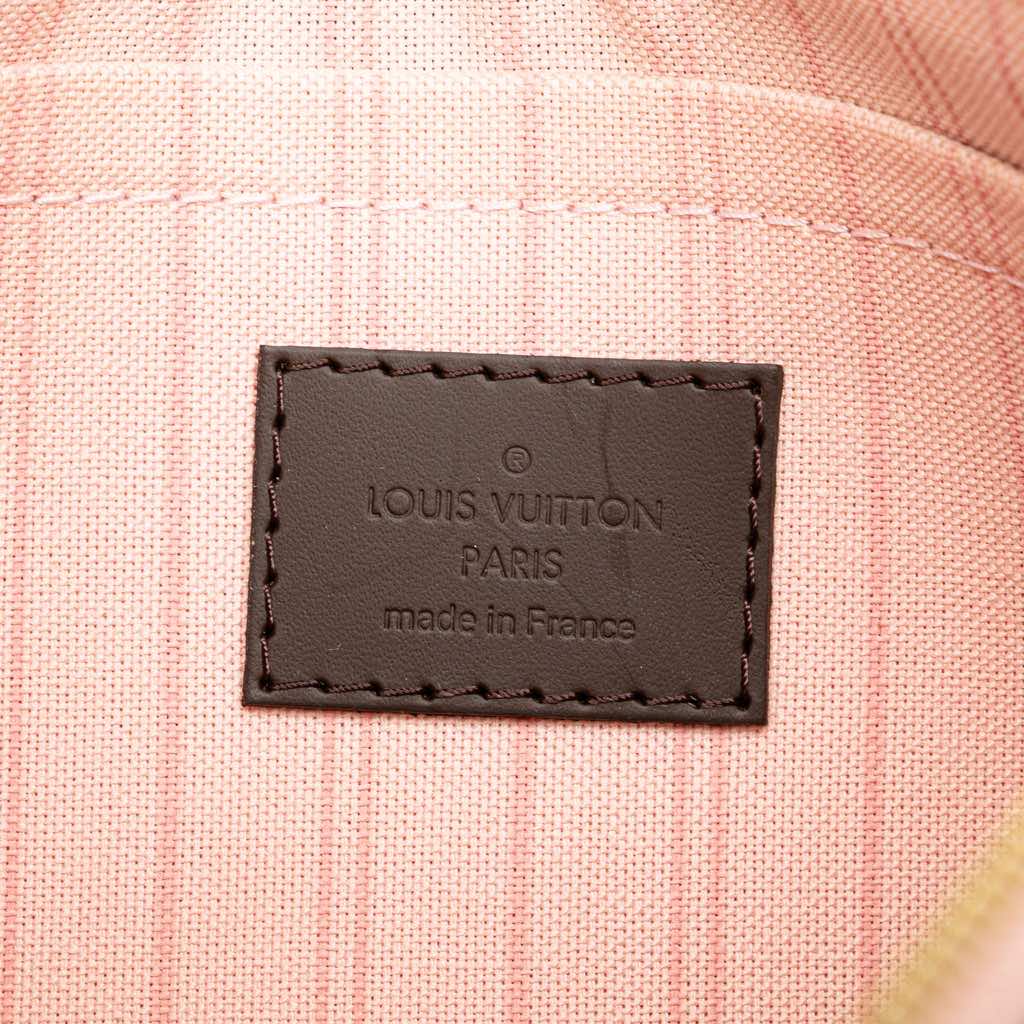 Louis Vuitton Damier Ebene Neverfull Pouch MM - 5