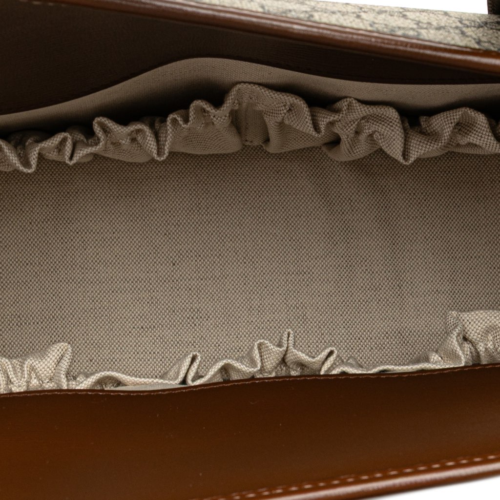 Gucci Small GG Supreme Horsebit 1955 Satchel - 4