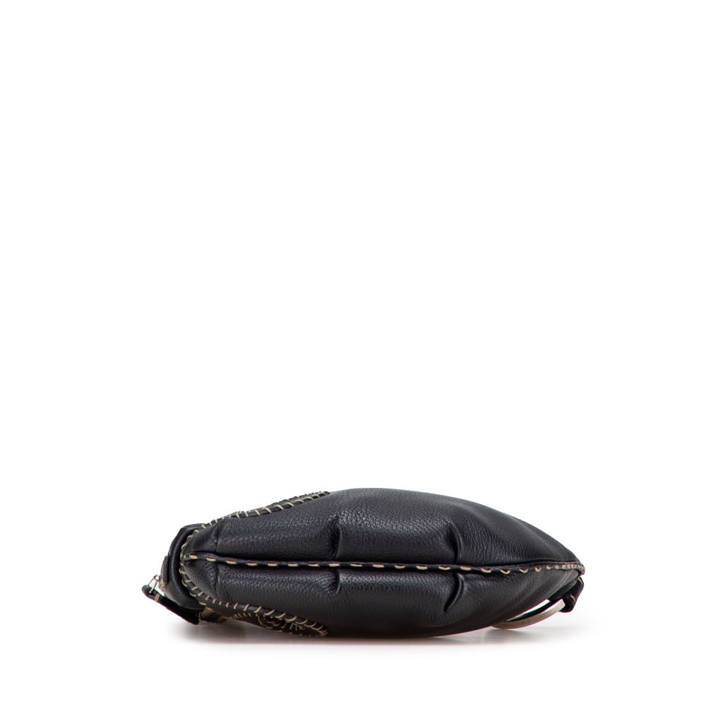 Fendi Leather Selleria Oyster Hobo - Image 6