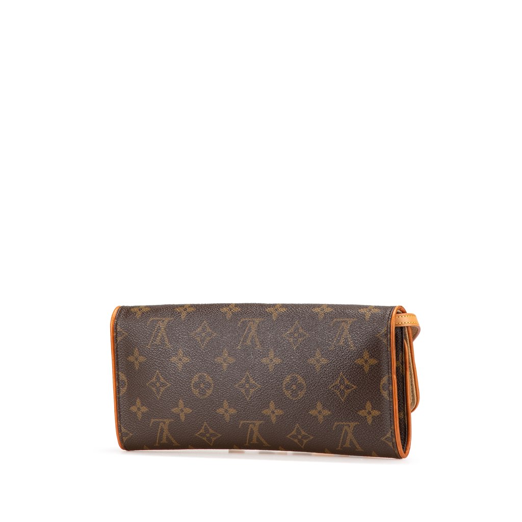 Louis Vuitton Monogram Pochette Twin GM - Back view
