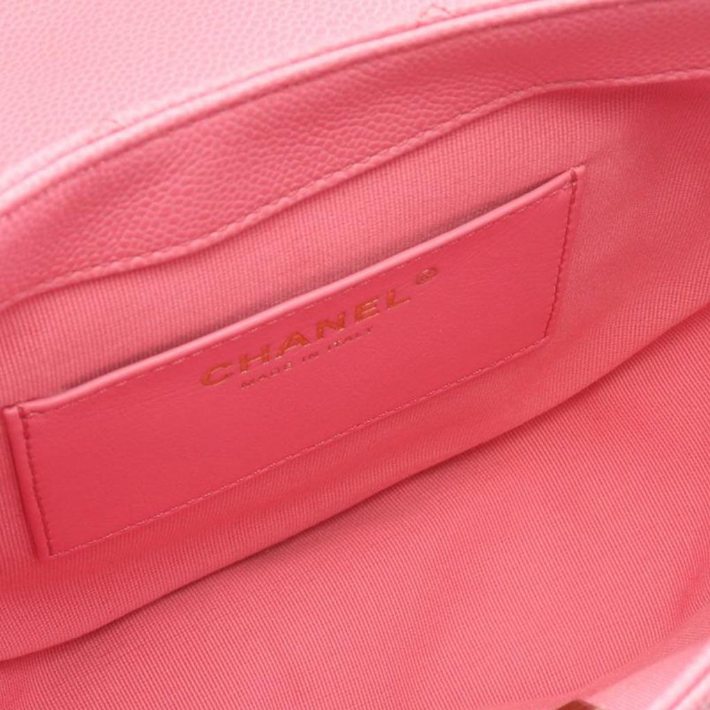 Chanel Small CC Quilted Caviar Chain Flap - 3