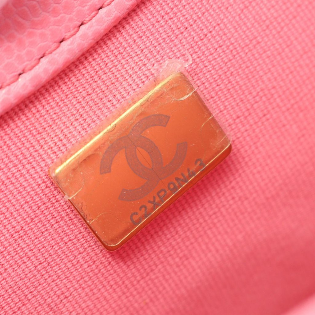 Chanel Small CC Quilted Caviar Chain Flap - 5