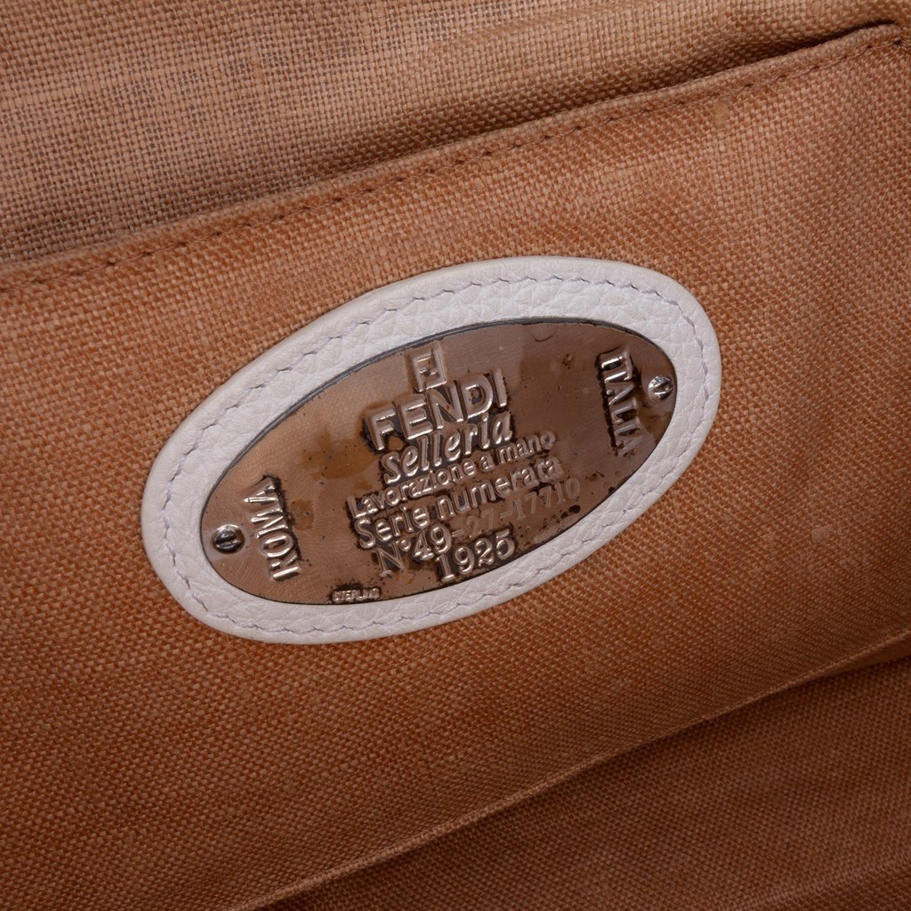 Fendi Leather Selleria Messalina Tote - 5