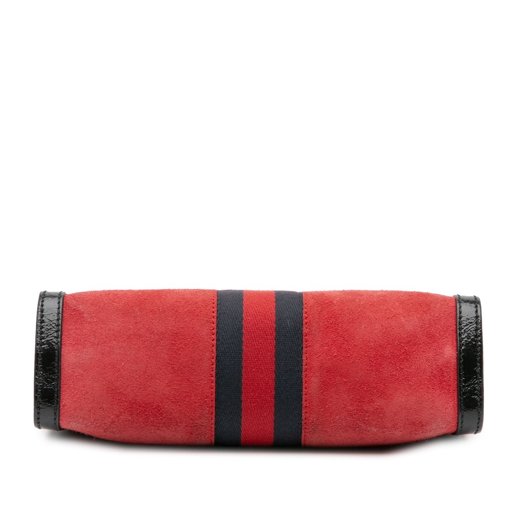 Gucci Small Suede Ophidia Chain Crossbody - 3