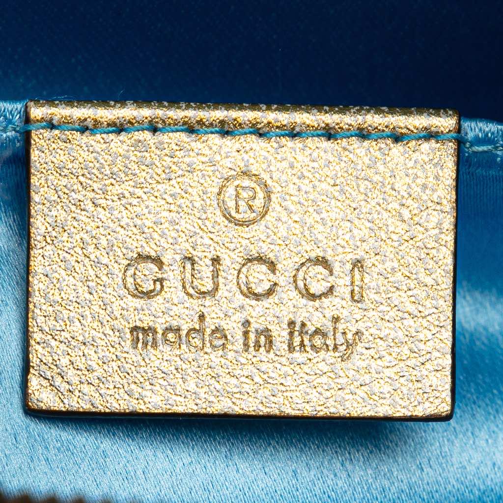 Gucci GG Marmont Matelasse Leather Belt Bag - Side view