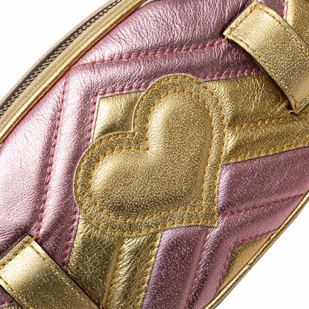 Gucci GG Marmont Matelasse Leather Belt Bag - Detail 2