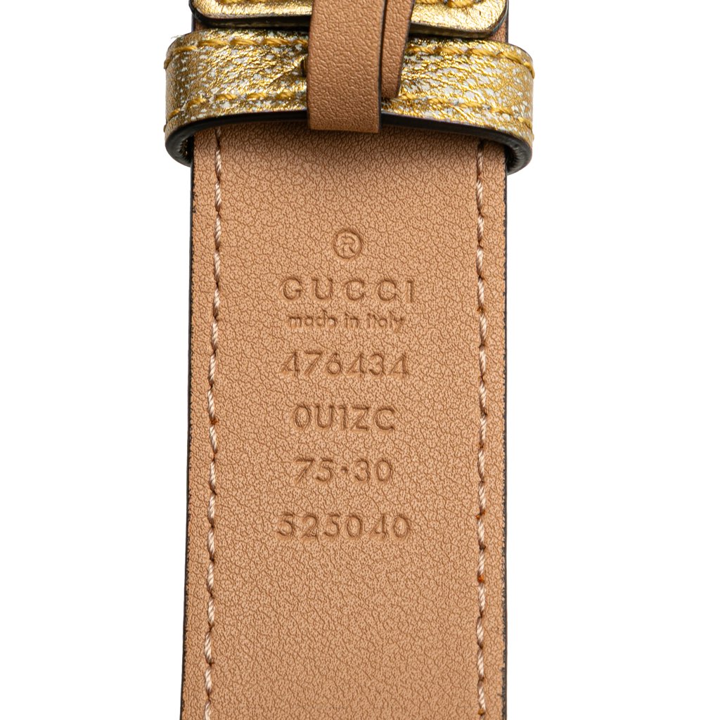 Gucci GG Marmont Matelasse Leather Belt Bag - Image 11