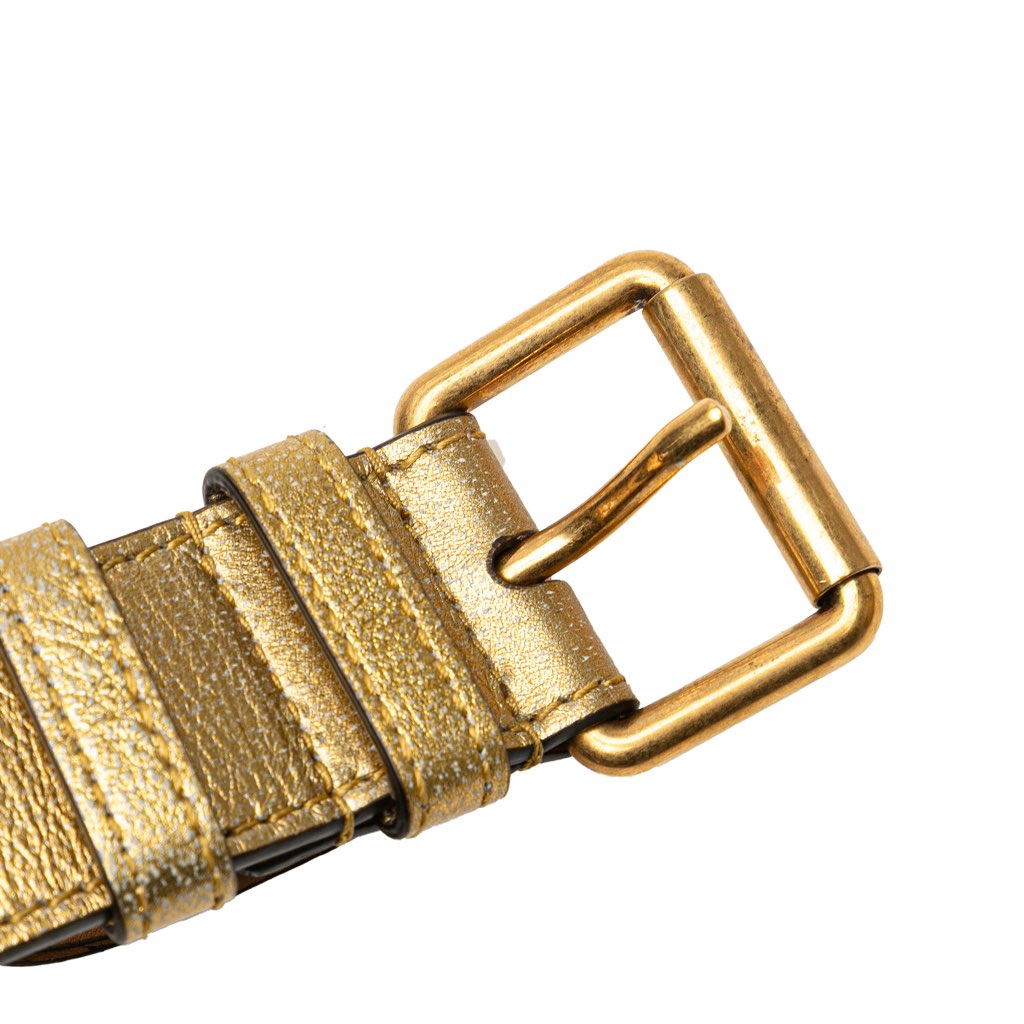 Gucci GG Marmont Matelasse Leather Belt Bag - Image 12