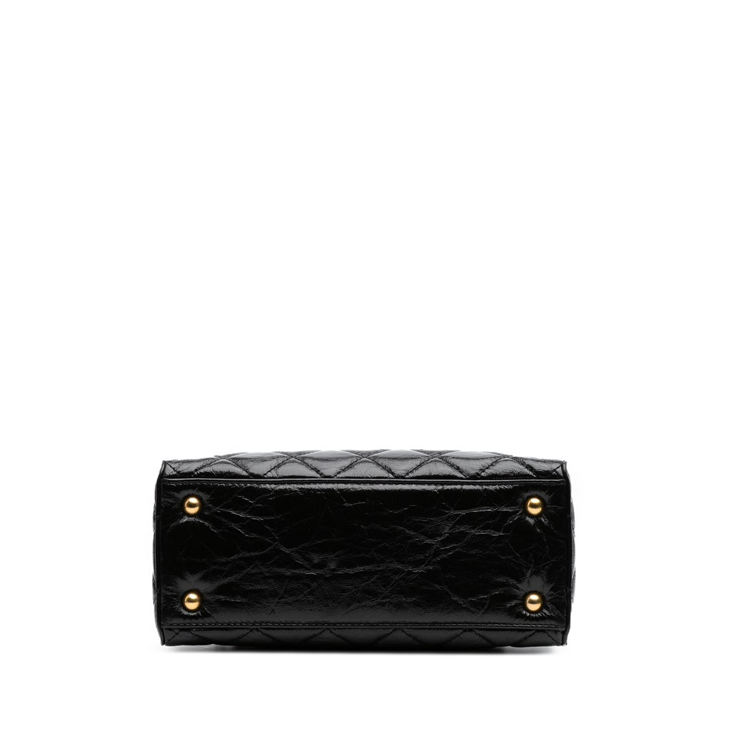 Chanel Reissue 2.55 Glazed Crackled Calfskin Shopping Bag - 3