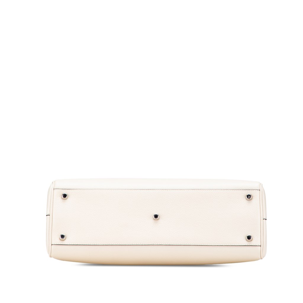 Gucci Medium Leather Zumi Top Handle Bag - 3