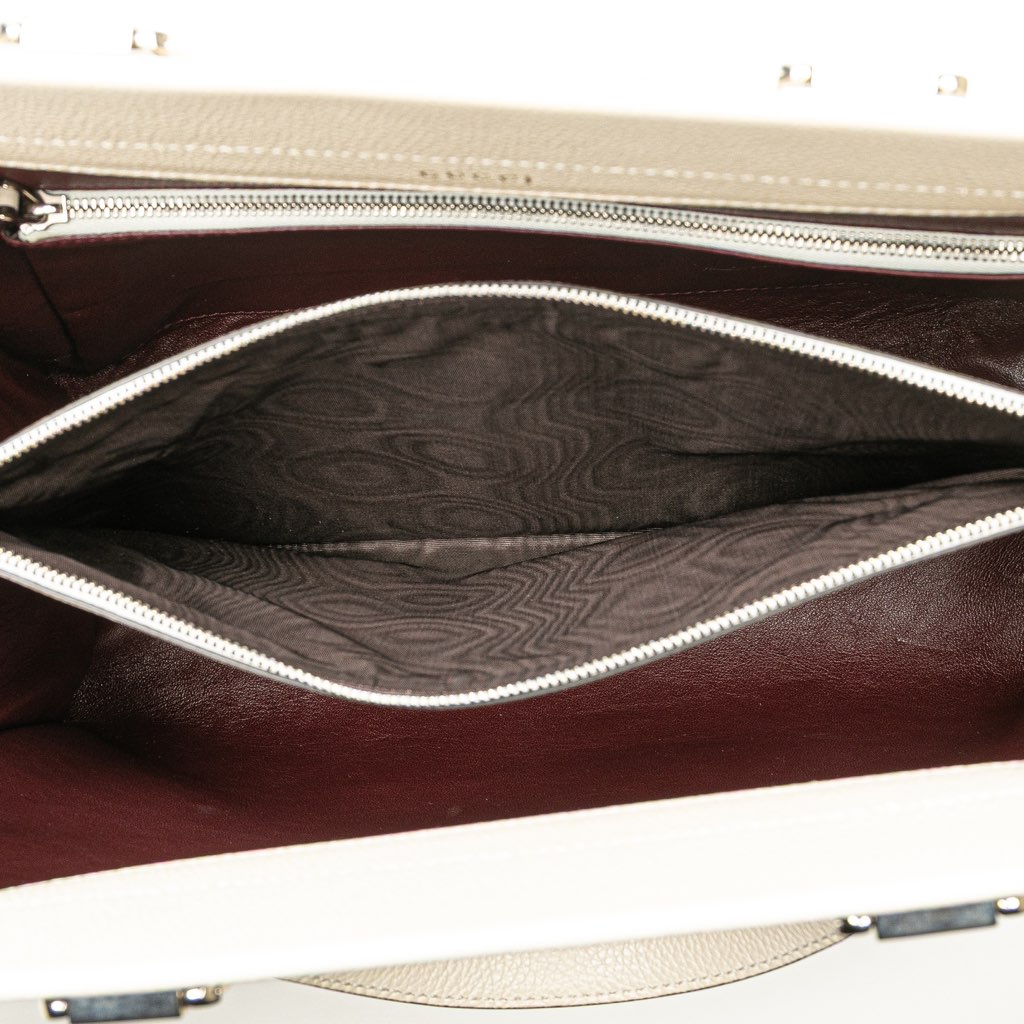 Gucci Medium Leather Zumi Top Handle Bag - 4