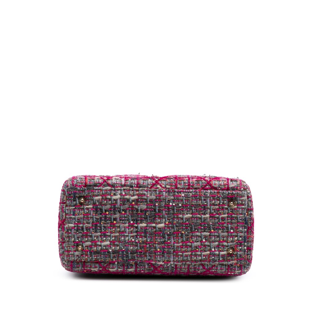 Dior Medium Tweed Macrocannage Lady Dior - 3