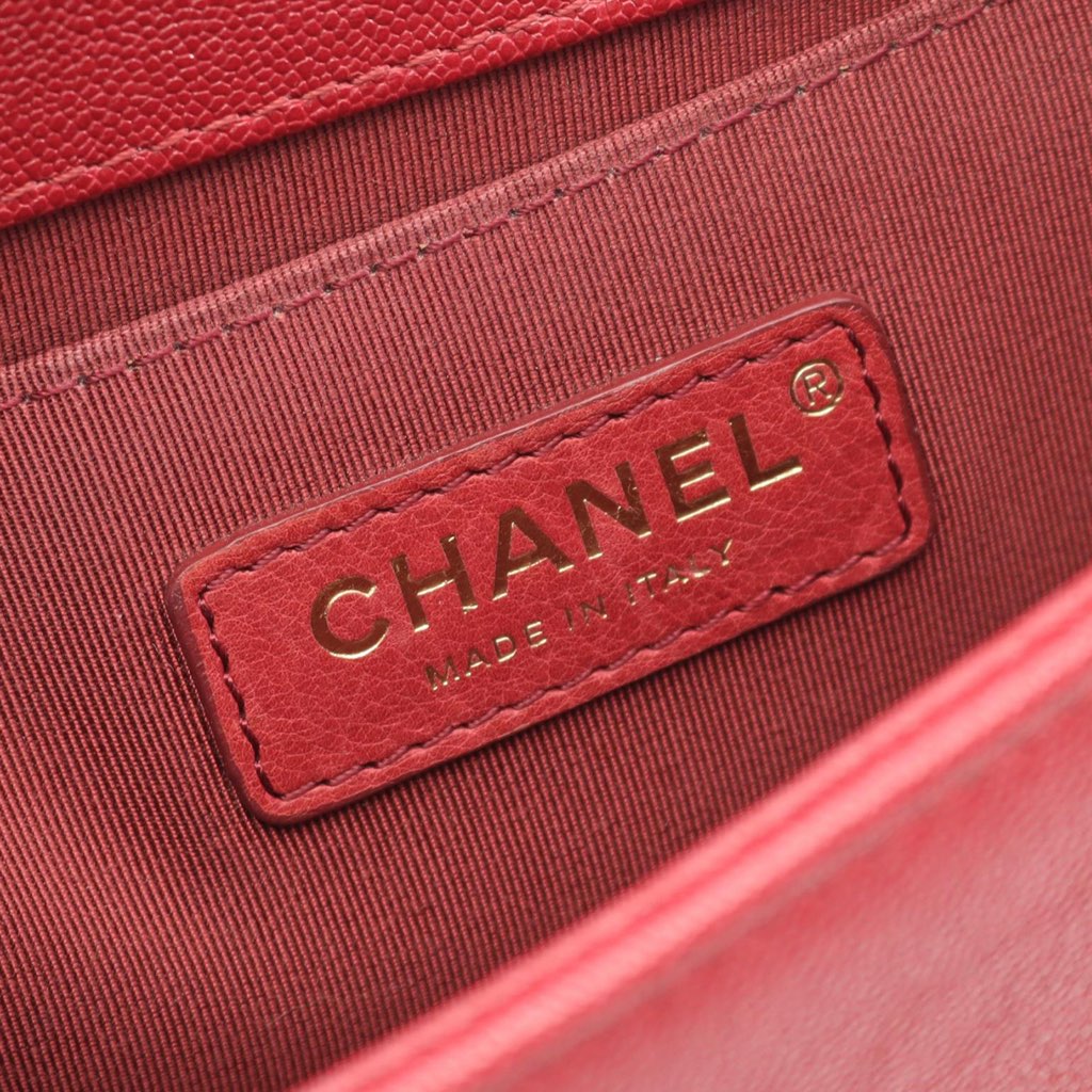 Chanel Small Quilted Caviar Boy Flap - 4