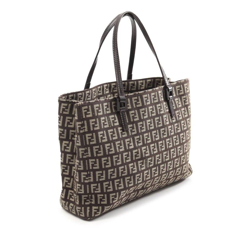 Fendi Small Zucchino Canvas Tote - 2