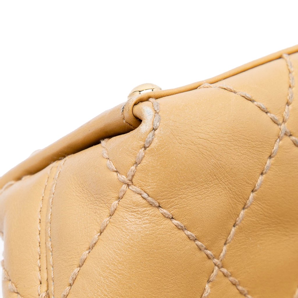 Chanel CC Wild Stitch Calfskin Handbag - Image 13