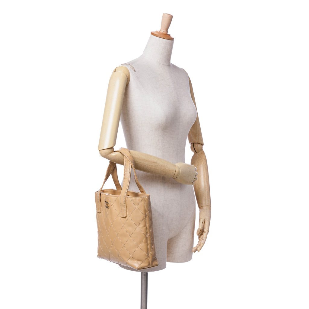 Chanel CC Wild Stitch Calfskin Handbag - Image 15