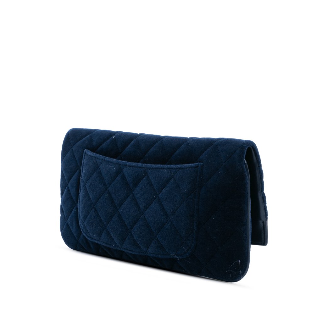 Chanel Quilted Velvet 31 Clutch - 2