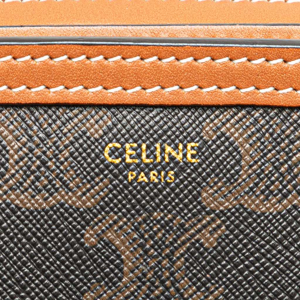 Celine Triomphe Coated Canvas Belt Bag - 5