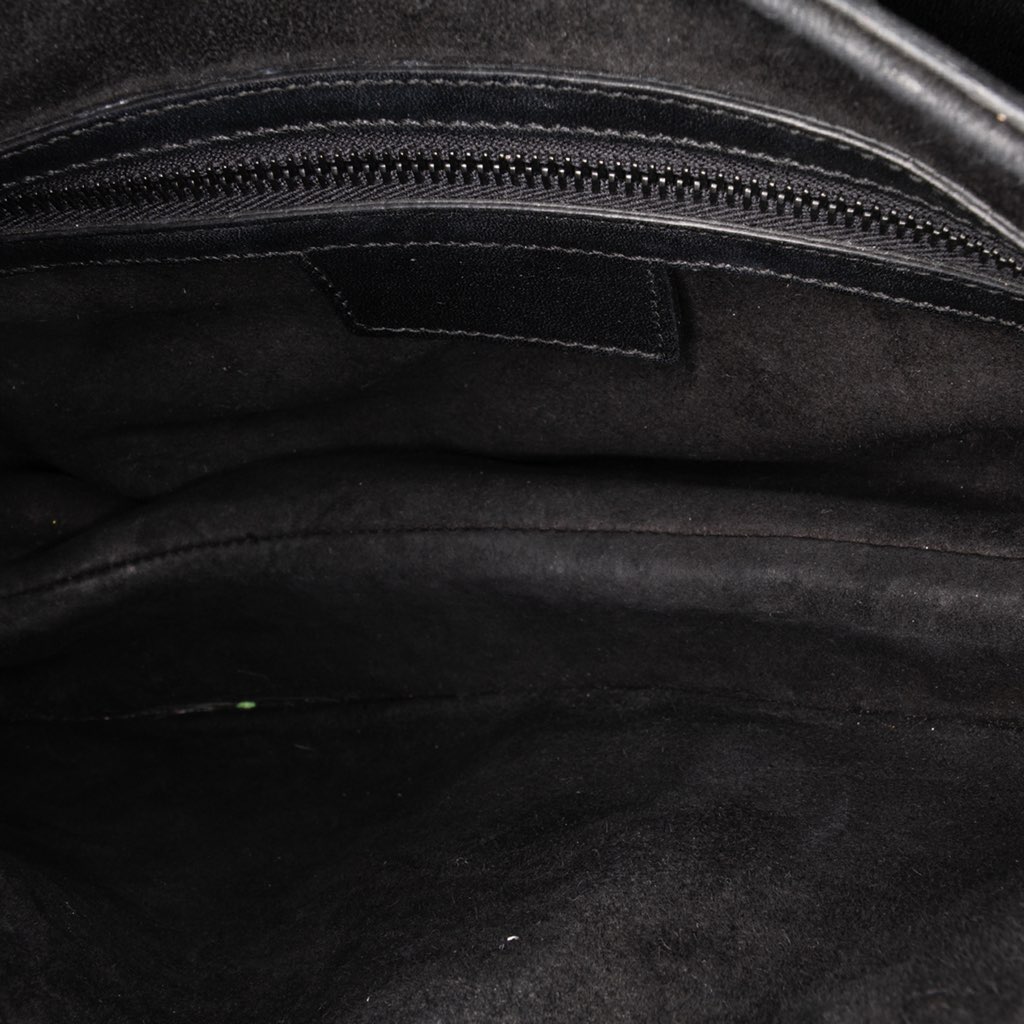 Dior Oblique Embossed Calfskin Saddle Bag - 4