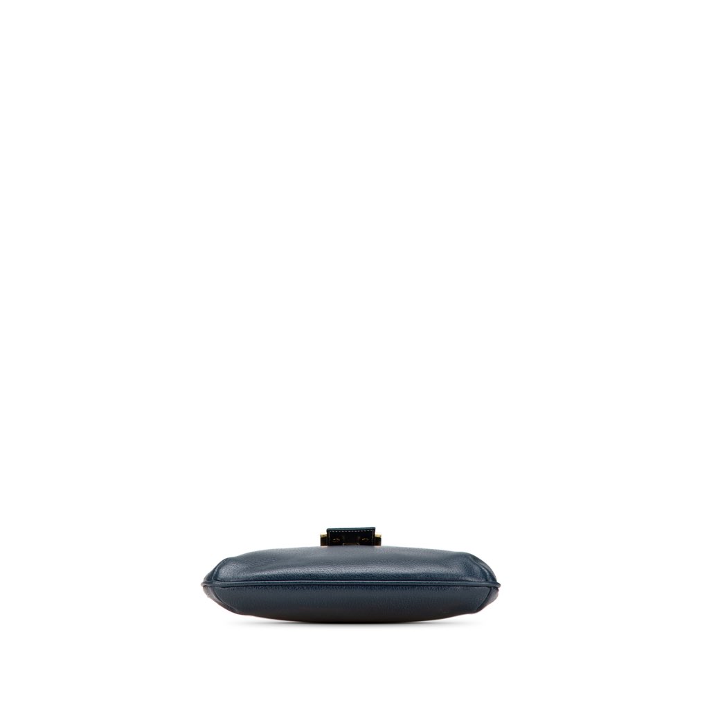 Fendi Calfskin FF Marble Flap Shoulder Bag - Image 6