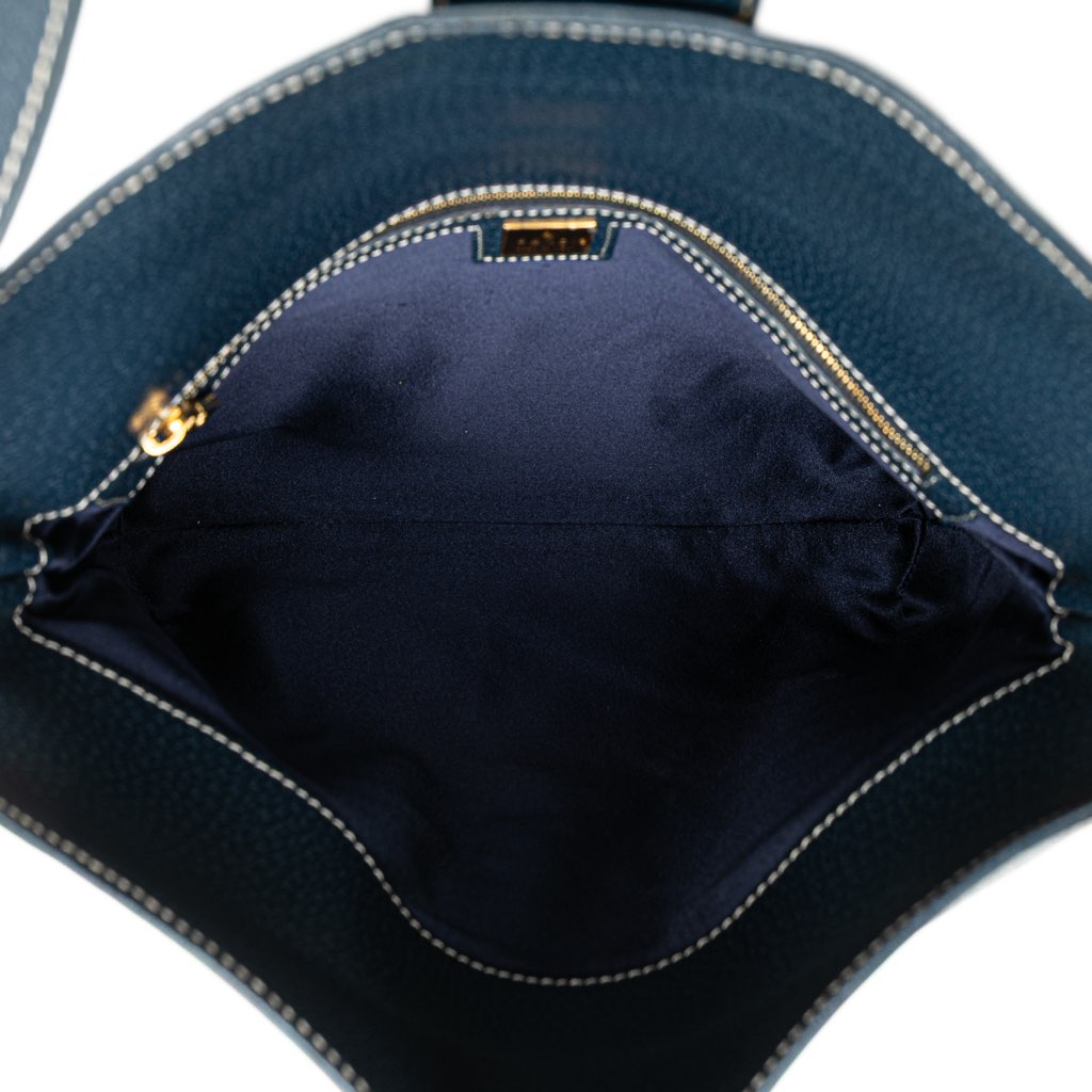 Fendi Calfskin FF Marble Flap Shoulder Bag - 4