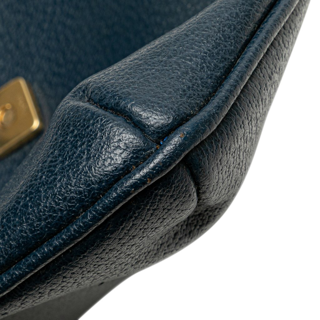 Fendi Calfskin FF Marble Flap Shoulder Bag - Image 12