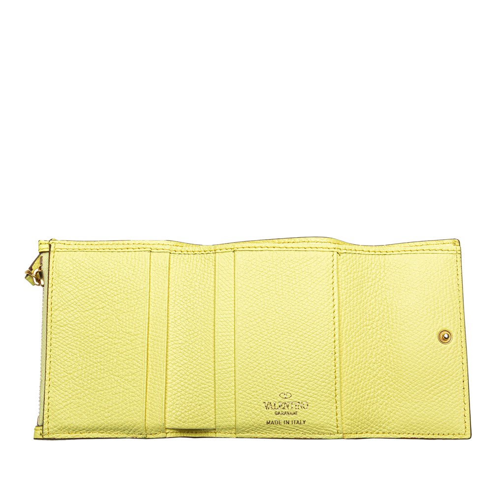 Valentino VLogo Leather Small Wallet - 4