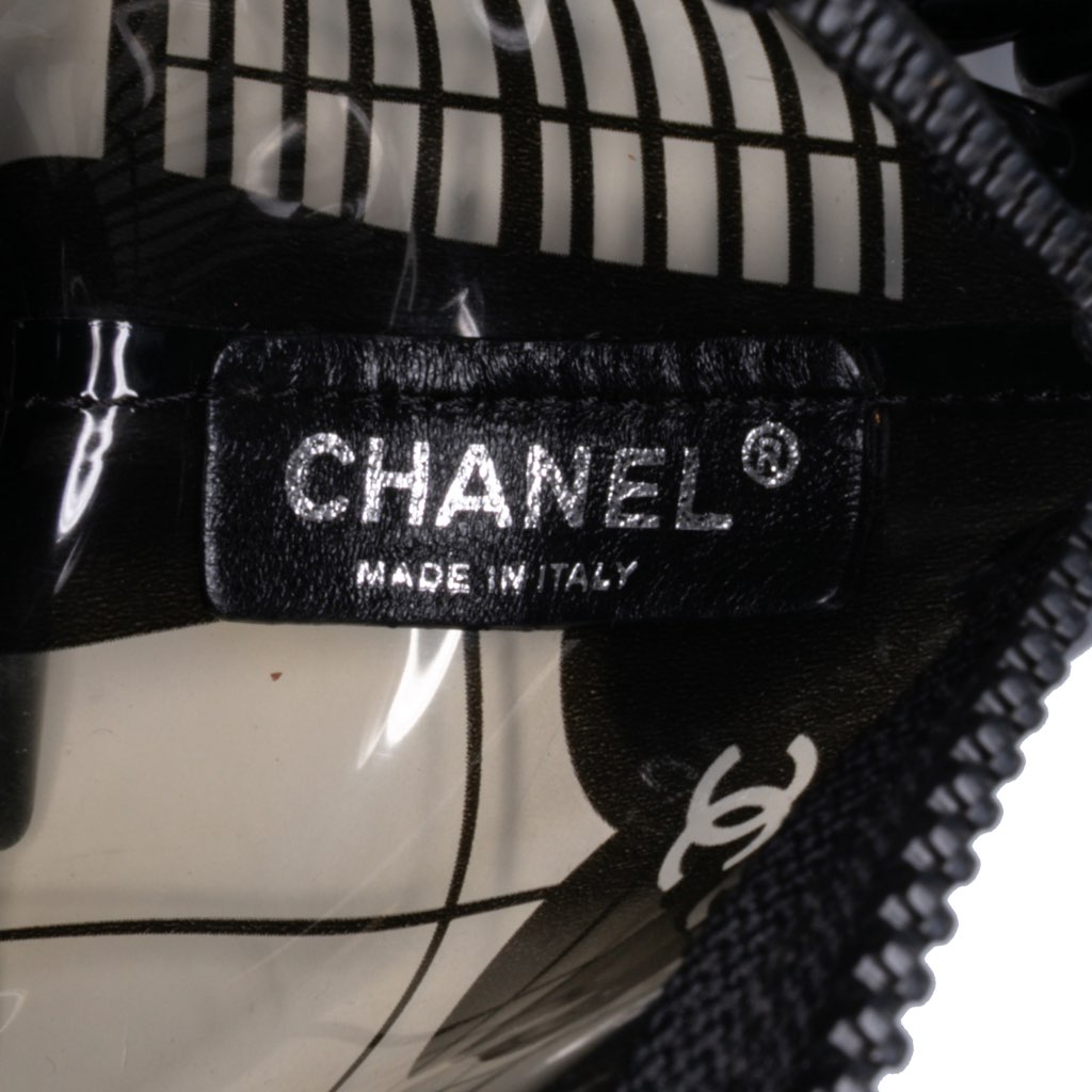 Chanel Vinyl Coco Window Pochette - 5