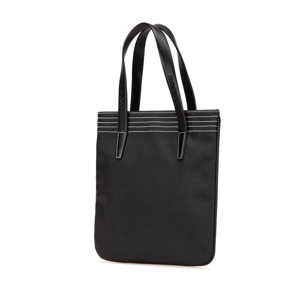 Loewe Anagram Leather Tote - 2