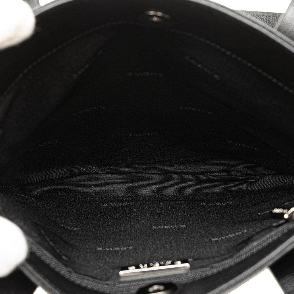 Loewe Anagram Leather Tote - 4