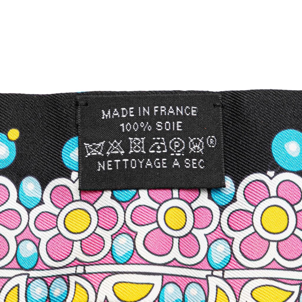 Hermès Parures Des Maharajas Silk Twilly Scarf - 4