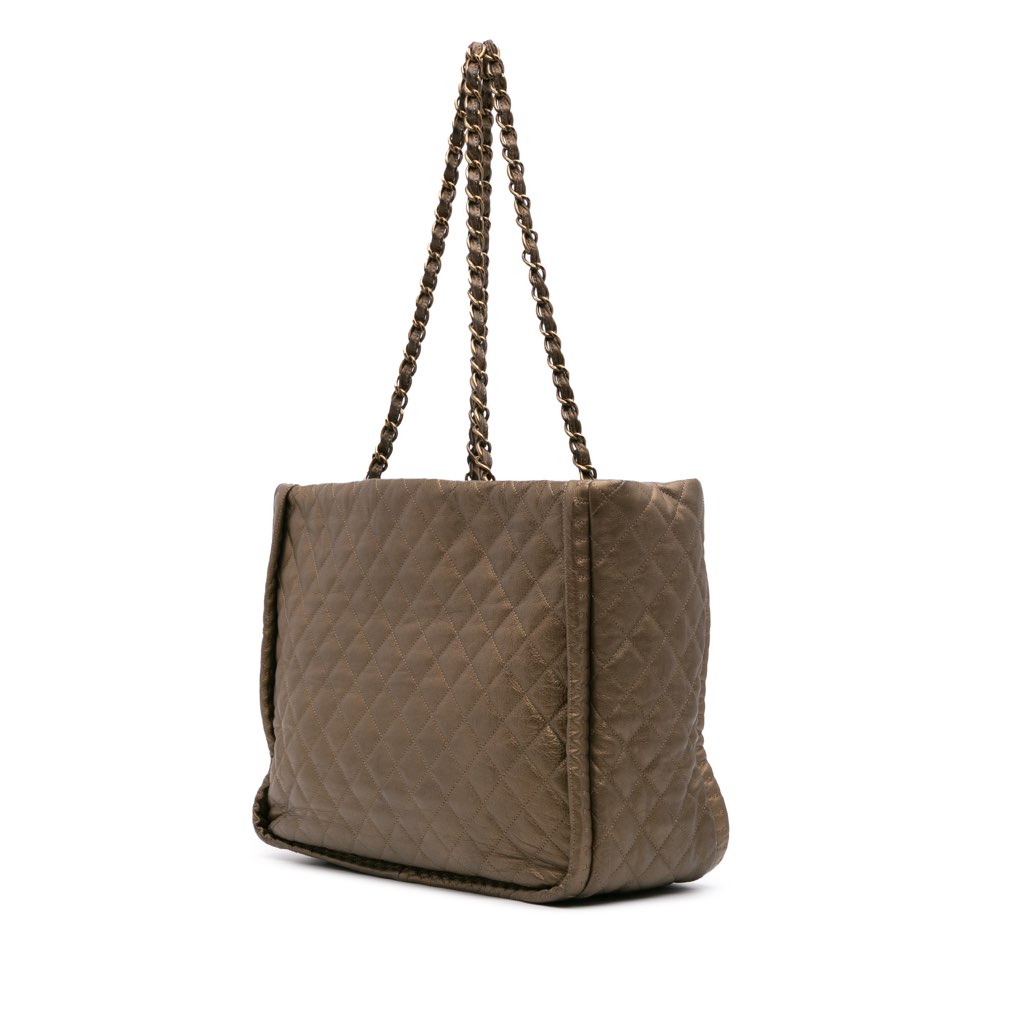 Chanel CC Quilted Calfskin Istanbul Tote - 2