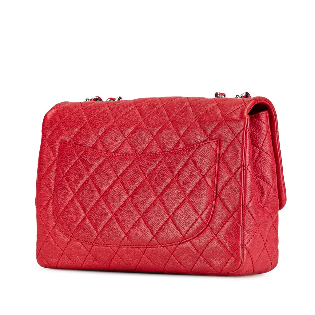 Chanel Jumbo Classic Caviar Single Flap - 2