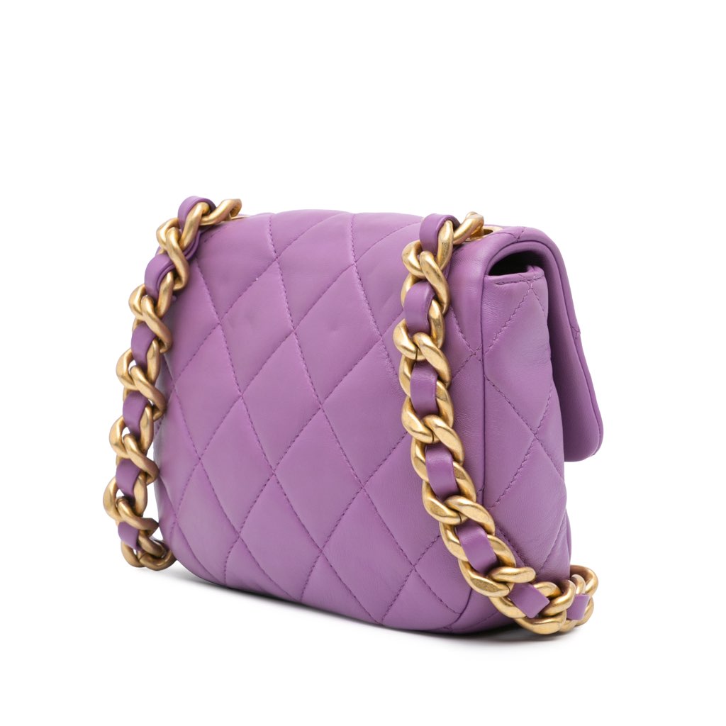 Chanel Mini Quilted Lambskin Candy Chain Flap - 2