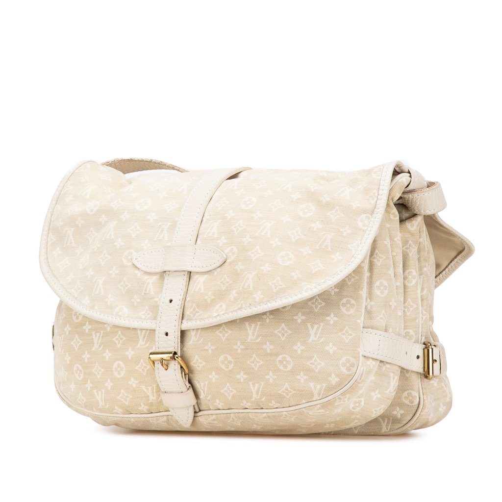 Louis Vuitton Monogram Mini Lin Saumur 30 - 2