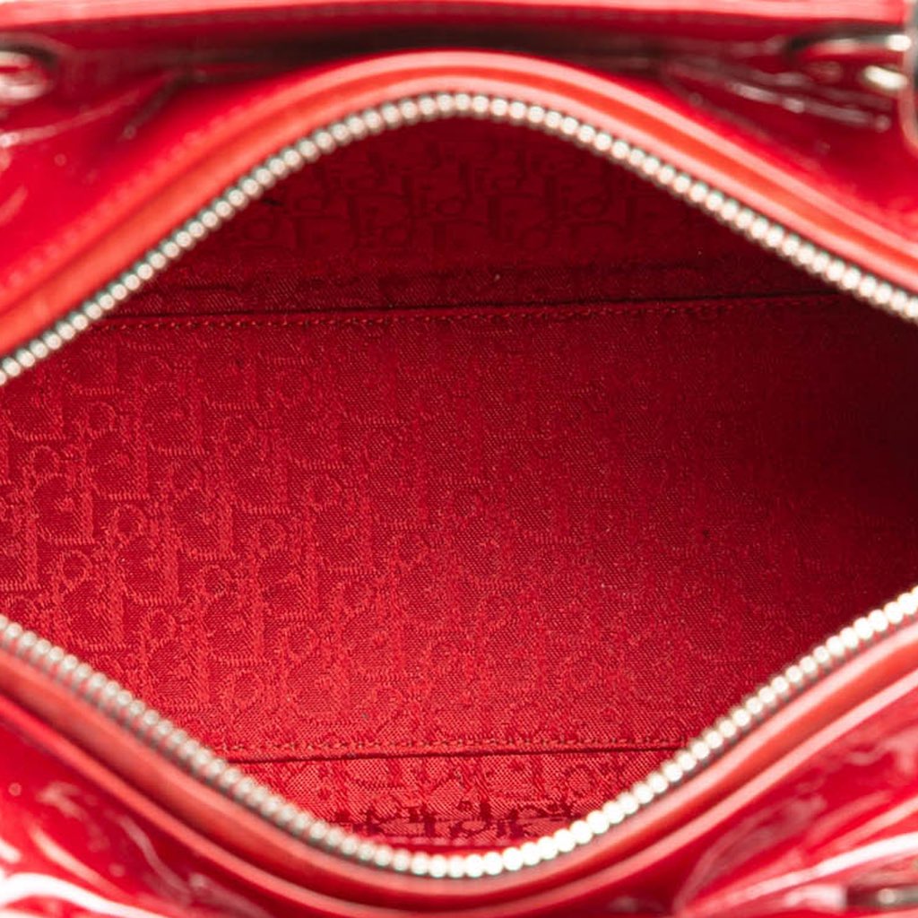 Dior Medium Patent Cannage Lady Dior - 4