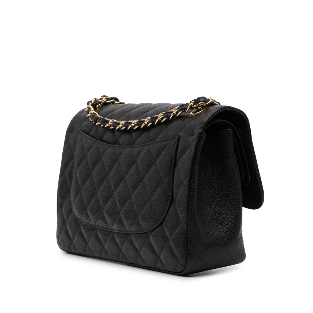 Chanel Jumbo Classic Caviar Double Flap - 2
